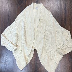 Military Hippie bat wing cardigan SZ OS